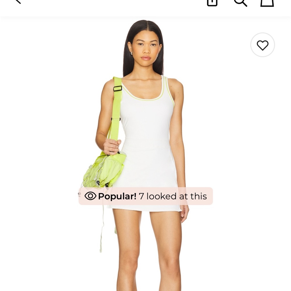 Splits59 White Mini Dress